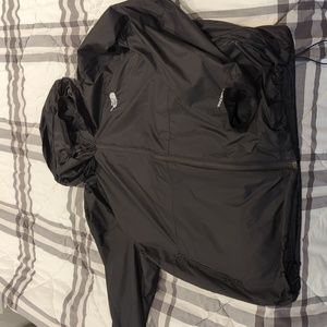 The North Face Windwall Windbreaker, Black, XL